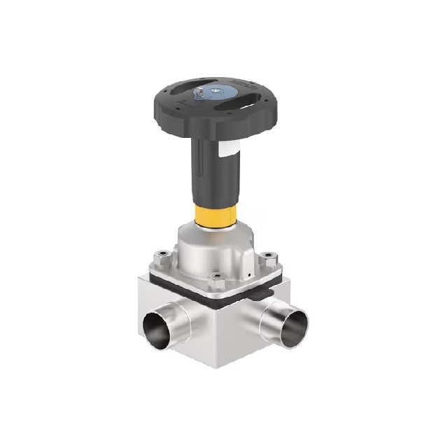 德國burkert 帶手動執(zhí)行器的T型隔膜閥 2974